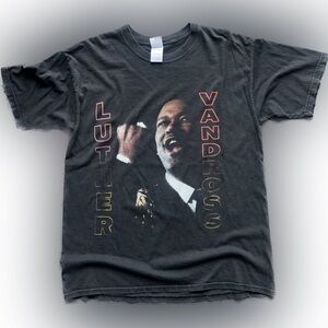 Luther Vandross Tour Merch Shirt R&B Rap Tee Large